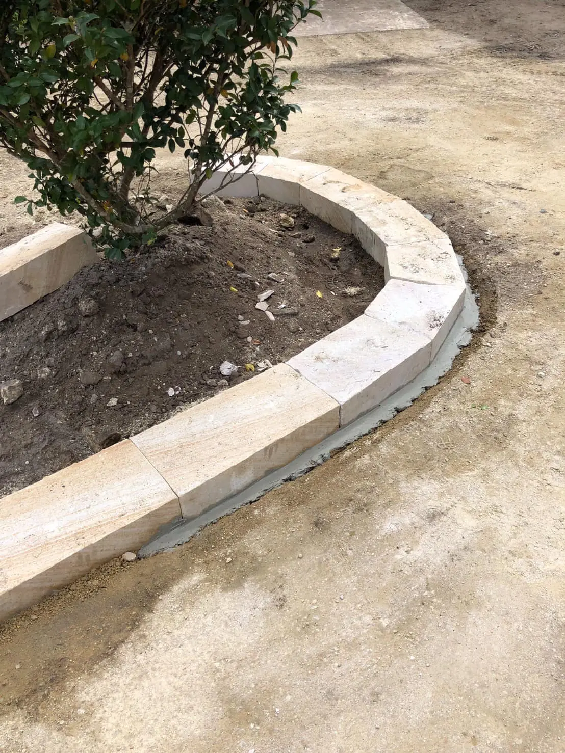 Stone kerb and streetscape project 23